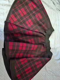 Gonna invernale Rosso di sera 