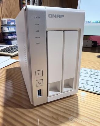 NAS Qnap TS-231P con disco da 6T