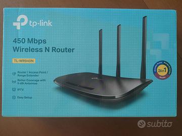 Router Wireless TP-LINK TL-WR940N 450Mbps