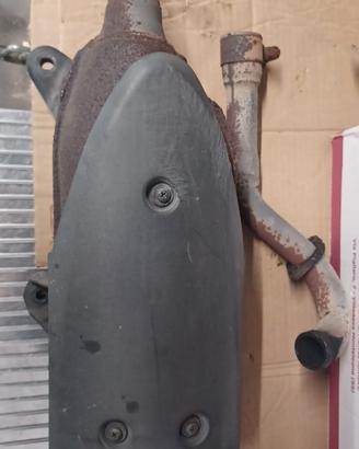 Scarico e cupolino Piaggio X9