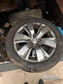 4 cerchi peugeot 2008 da 16