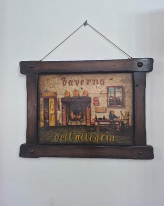 Quadro Rustico in Legno
