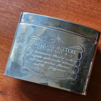 Porta tabacco in silver plated