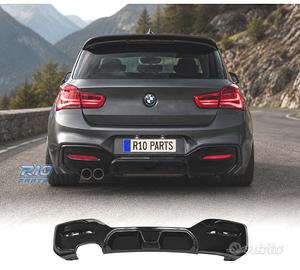 DIFFUSORE BMW F20 LCI 15-19 LOOK CS NERO LUCIDO