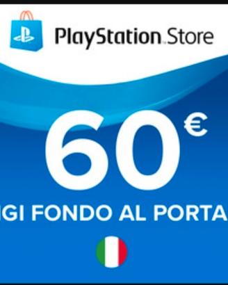 Ricarica PlayStation network 