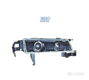 FARI PER HONDA PRELUDE 92-96 ANGEL EYES SFONDO NER