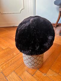 Cappello vintage pelliccia di lontra anni 50/60