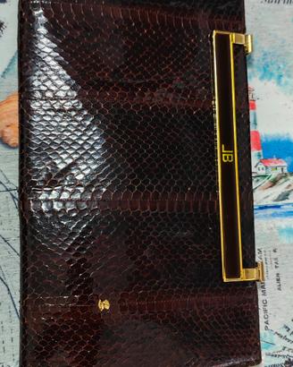 Pochette in pelle 