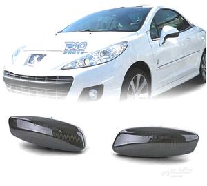 FRECCIE SPECCHIO PER PEUGEOT CITROEN LED NERO FUMÈ