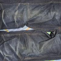 pantaloni jeans da moto imbottiti 