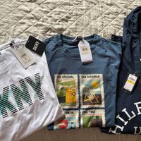 3 t-shirt tg.M originali, Hilfigher, DKNY, Ben