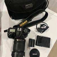 Nikon D7000+ obiettivo 18-105mm + borsa accessori