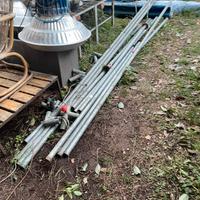 gazebo 400x400 H 200 nella parte piu bassa