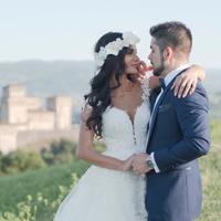 Abito da sposa Il Gabbiano con accessori inclusi