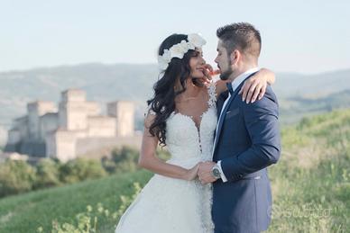 Abito da sposa Il Gabbiano con accessori inclusi