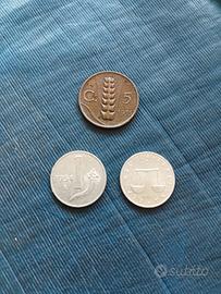 Lotto di 3 monete