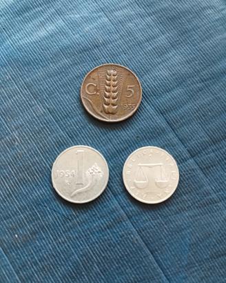 Lotto di 3 monete