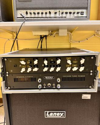 PRE FRANCO PIONA + MESA STEREO II 50 + FLIGHT CASE