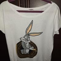T-shirt maglietta maniche corte Looney Tunes nuova