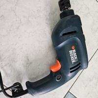 trapano + avvitatore black & decker 