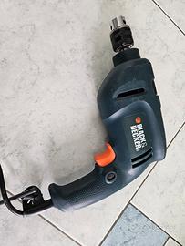 trapano + avvitatore black & decker 