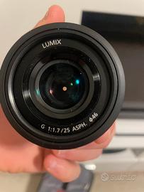 Obbiettivo 25 mm Lumix G