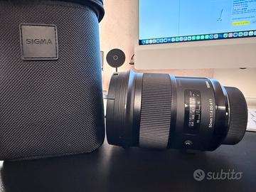 Sigma 50 mm F1.4  DG Art  Attacco Nikon