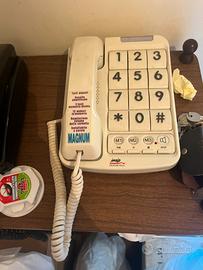 Telefono fisso MAGNUM tasti giganti – amplificato