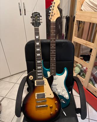 Epiphone les paul pro plus top standard e squier