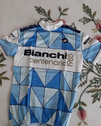 Rarissima Maglia Bianchi del Centenario 1985 Tg.5