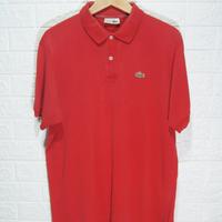 Polo Lacoste rossa – Taglia XL Uomo
