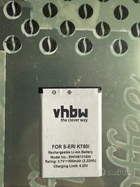 Batteria vhbw per Sony Ericsson K750i