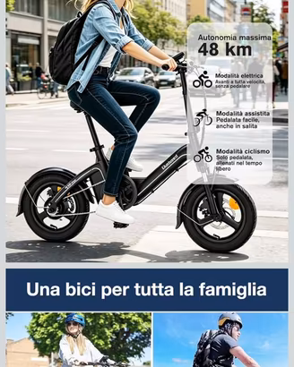Bicicletta Elettrica a norma  perfettamente legale