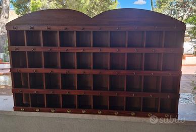 Casellario porta chiavi per hotel vintage
