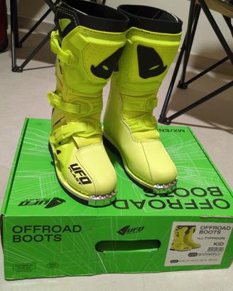 stivali moto cross bimbo ufo 34 35