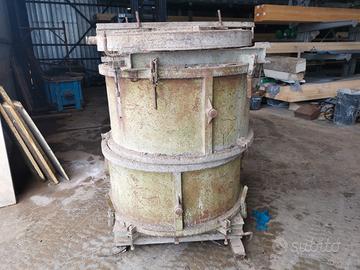 Stampo per fossa Imhoff in cemento diametro 100 cm