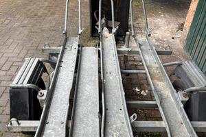 Carrello porta moto 3 posti