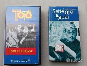 Film in VHS di Totó