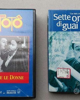 Film in VHS di Totó