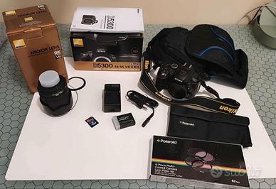 Fotocamera Reflex Nikon 5300 WiFi con obiettivo 18