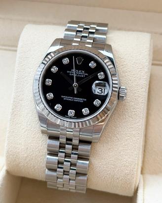 Rolex Datejust 31 Brilli, Full set, Si Permute