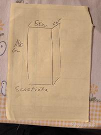 SCARPIERA CON SPECCHIO 