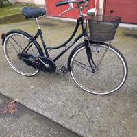 bici holand classica ruote da 24 da ragazzina