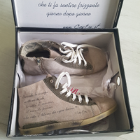 Sneakers in pelle camoscio n.39