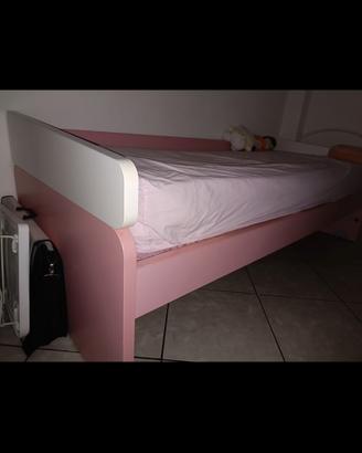 letto singolo con letto a scomparsa 