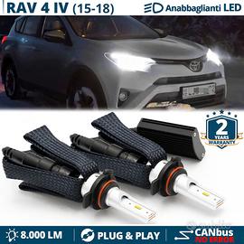 KIT FARI FULL LED HIR2 Per Toyota Rav 4 IV 15-18