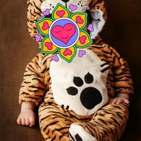 Vestito di carnevale tigrotto 0/3mesi