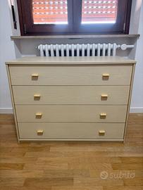 Cassettiera 4 cassetti