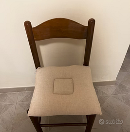 Sedie in legno (4 pz)