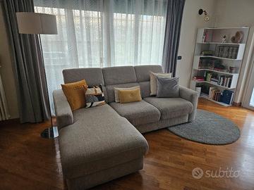 Divano Poltrone Sofà- Libolla grigio nuvola